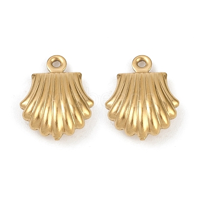 Ocean 304 Stainless Steel Charms STAS-P390-01A-G-1