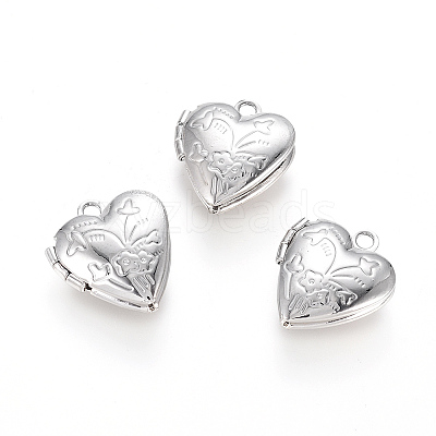 Brass Locket Pendants LS-KK-G386-10P-1