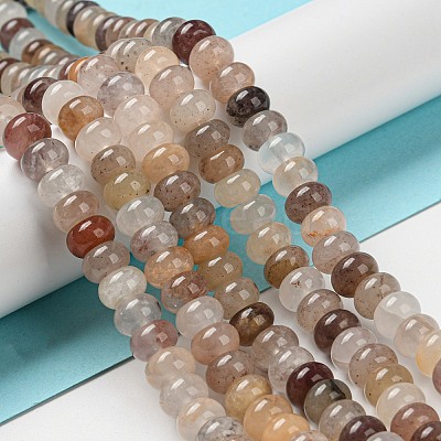 Natural Purple Strawberry Quartz Beads Strands G-M420-K02-01-1