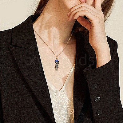 25Pcs 5 Colors Alloy Enamel Pendants ENAM-SZ0004-02-1