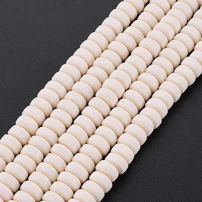 Handmade Polymer Clay Beads Strands X-CLAY-N008-117-1