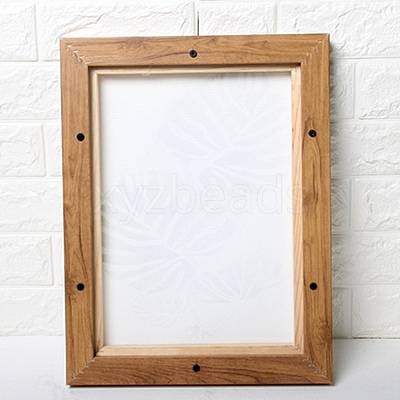 Iron Decorate Picture Frame DIY-WH0199-39B-02-1