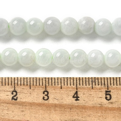 Natural Myanmar Jadeite Beads Strands G-L595-C01-01B-1