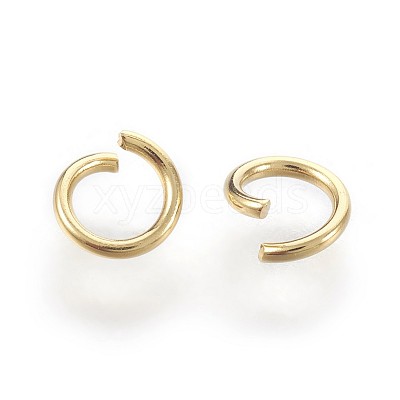 304 Stainless Steel Open Jump Rings STAS-P221-21C-G-1