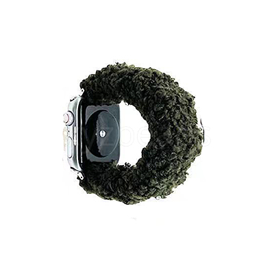 Plush Hairband and Watch Band For iWatch Series 7 Winter limit Smart Watches Size 38mm/41mm/40mm COHT-PW0001-07A-06-1