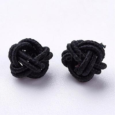 Polyester Weave Beads WOVE-N002-05-1