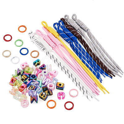 Nylon Cord Pendant Decorations DIY-TA0015-61B-1