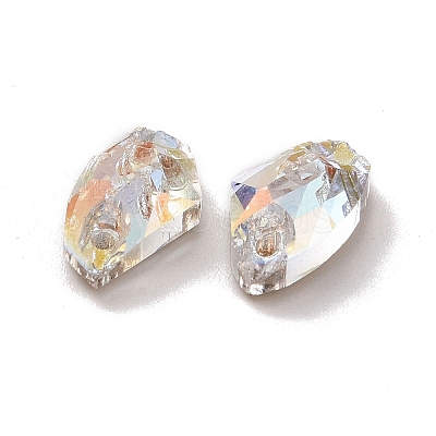 Axe Shape Sew on Rhinestone RGLA-C001-01A-001LA-1