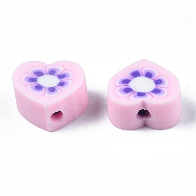 Handmade Polymer Clay Beads CLAY-N011-013F-1