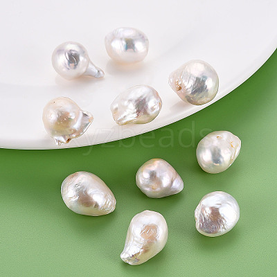 Natural Baroque Pearl Keshi Pearl Beads PEAR-N020-J01-1