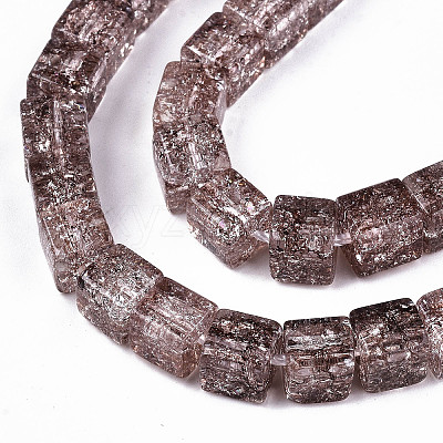 Crackle Glass Beads X-GLAA-S192-005I-1