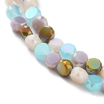 Electroplate Glass Beads EGLA-P056-01D-1