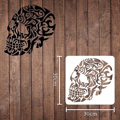 Plastic Reusable Drawing Painting Stencils Templates DIY-WH0172-182-1