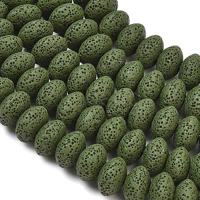 Natural Lava Rock Beads Strands G-I220-17B-07-1