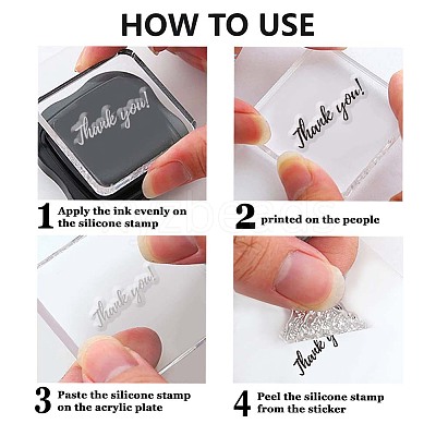 PVC Plastic Clear Stamps DIY-WH0631-0680-1
