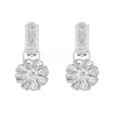 2Pcs Alloy Interlocking Clasps FIND-FH0009-63B-1