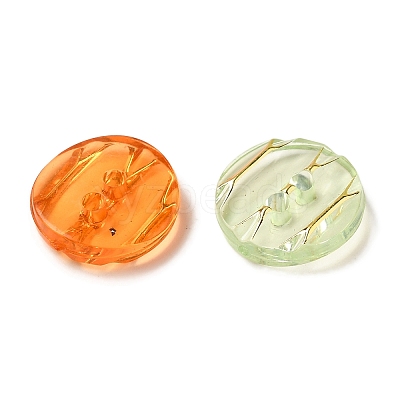 Transparent Acrylic Buttons X-BUTT-Q031-M-1