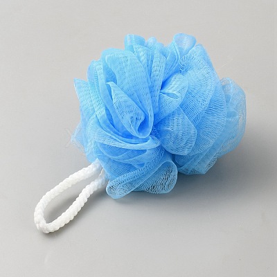 PE Shower Bath Puff DIY-WH0899-725B-1