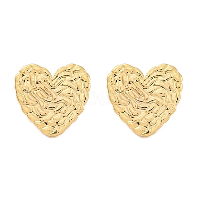 304 Stainless Steel Stud Earrings for Women LS-EJEW-L296-026G-1