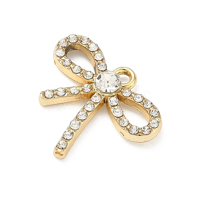 Alloy Rhinestone Pendants ALRI-D303-15G-01-1