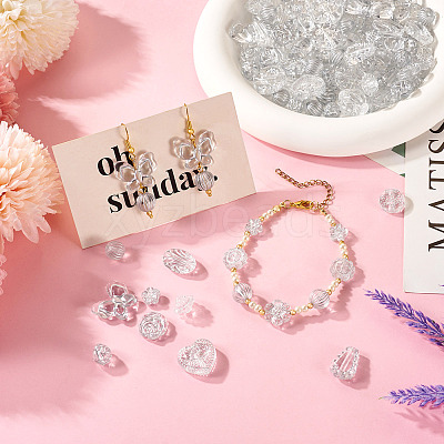 100G Transparent Acrylic Beads MACR-TA0002-02K-1