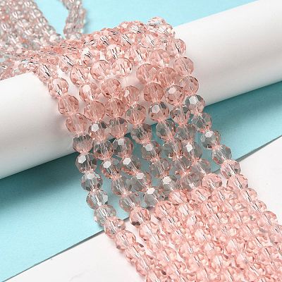 Transparent Glass Beads EGLA-A035-T8mm-D20-1