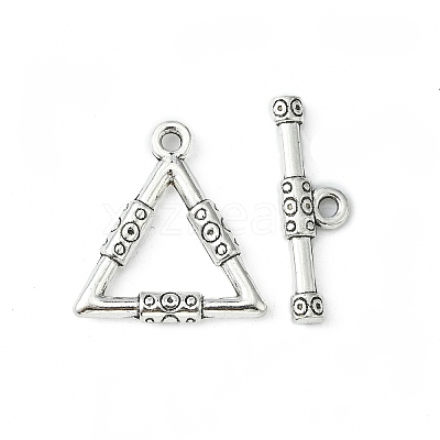 Tibetan Style Alloy Toggle Clasps LS-TIBE-EA9149Y-LF-1