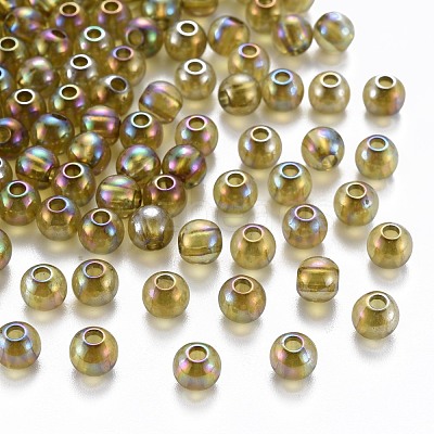 Transparent Acrylic Beads MACR-S370-B6mm-737-1