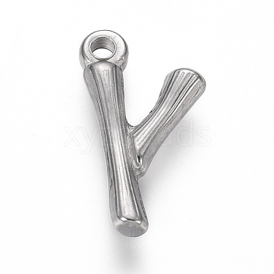 Tarnish Resistant 304 Stainless Steel Pendants STAS-G214-38P-Y-1