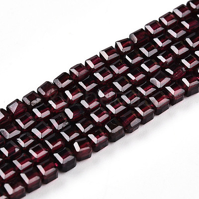 Natural Garnet Beads Strands G-T141-58-1