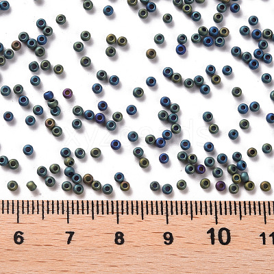 12/0 Grade A Round Glass Seed Beads SEED-Q008-M605-1