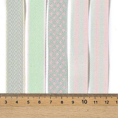 Polyester & Polycotton Ribbons Sets SRIB-P022-01D-05-1