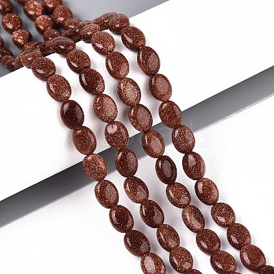 Synthetic Goldstone Beads Strands G-T142-22-1