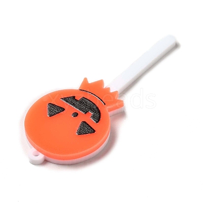 Halloween Printed Acrylic Big Pendants LS-OACR-B007-02-1