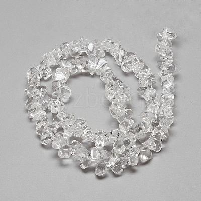 Natural Quartz Crystal Beads Strands G-R439-20A-1
