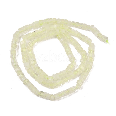 Natural Lemon Quartz(Heated) Beads Strands G-G345-C02-2x4mm-1