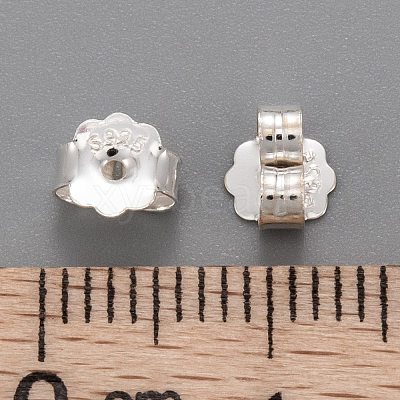 925 Sterling Silver Friction Ear Nuts X-STER-L063-09S-1