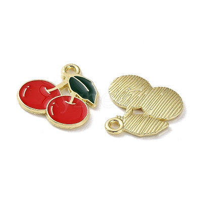 Fruit Alloy Enamel Charms X1-PALLOY-S058-01LG-10-1
