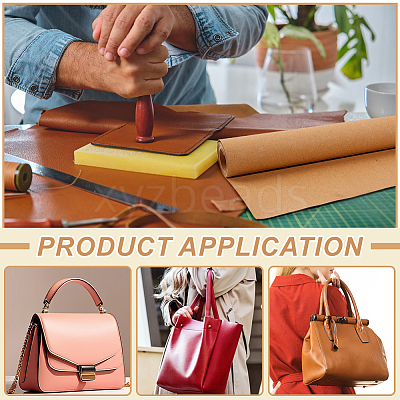 Blended Leather Handicraft Liner Roll for Bags and Purses Material AJEW-WH0817-023A-02-1