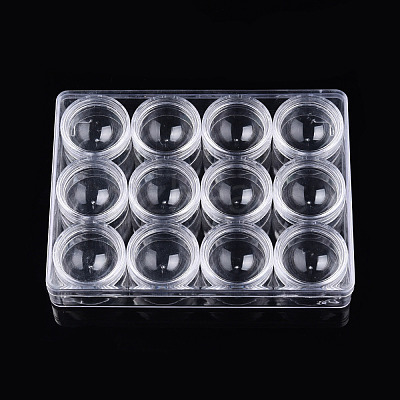 Rectangle Polystyrene Plastic Bead Storage Containers CON-N011-046A-1