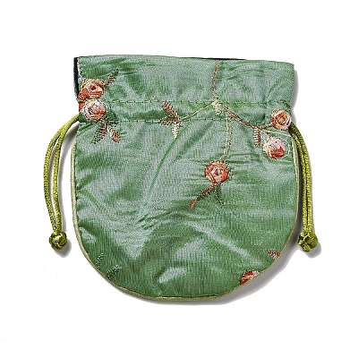 Chinese Brocade Packing Pouches LS-ABAG-I008-01F-1