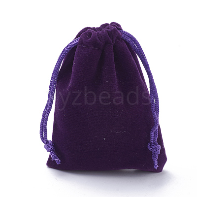 Rectangle Velvet Pouches TP-R022-5x7-08-1-1