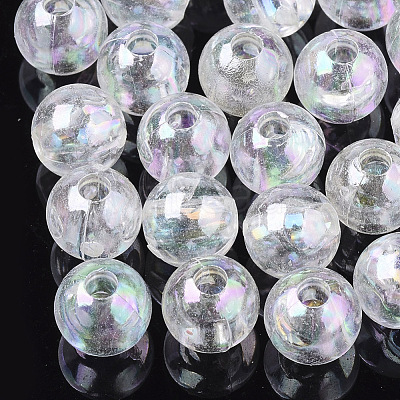 Transparent Acrylic Beads X-MACR-S299-001B-1