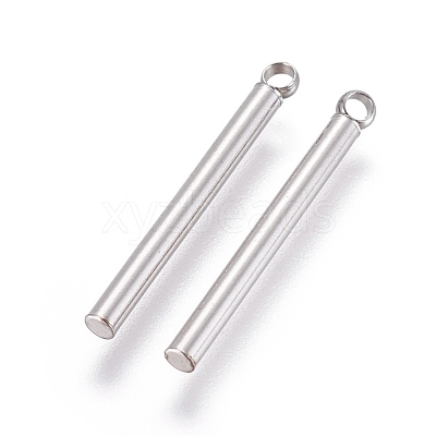 Tarnish Resistant 201 Stainless Steel Pendants STAS-L232-018B-1