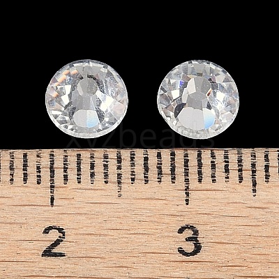 Glass Flat Back Rhinestone RGLA-C002-SS30-001-1