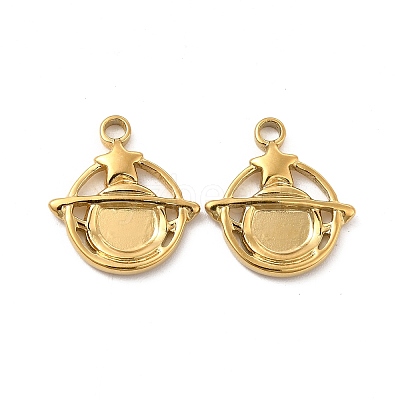 Ion Plating(IP) 304 Stainless Steel Pendants LS-STAS-B032-31G-1