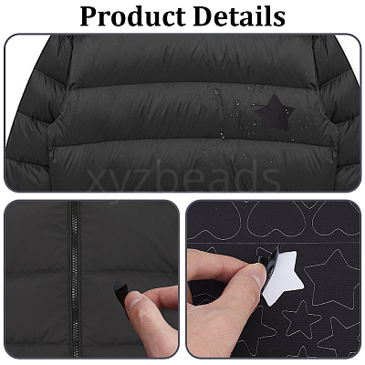 Polyester Clothing Patches PATC-GF0001-93B-1