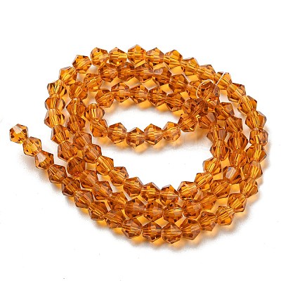 Transparent Glass Beads Strands EGLA-A039-T2mm-D28-1