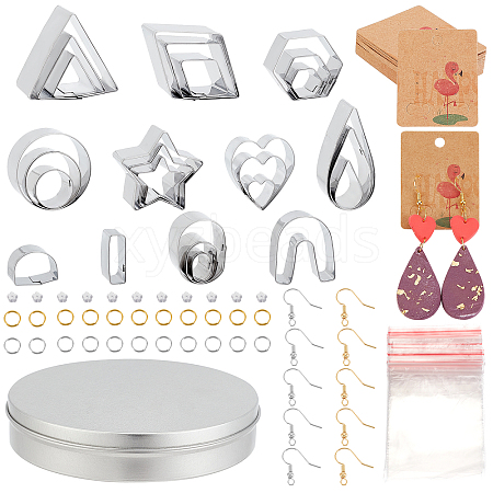 SUNNYCLUE DIY Earring Making Finding Kits DIY-SC0018-77-1