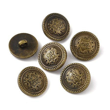 1-Hole ABS Plastic Shank Buttons BUTT-WH0015-69B-1
